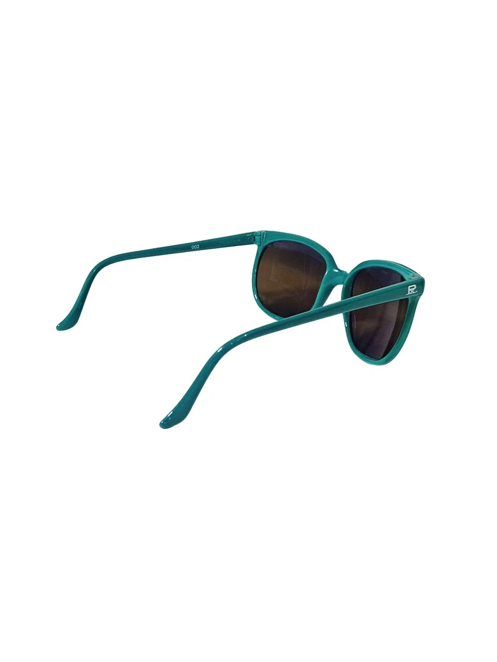 Vintage Vuarnet 002 Aqua Turquoise Classic Mineral Glass 80s